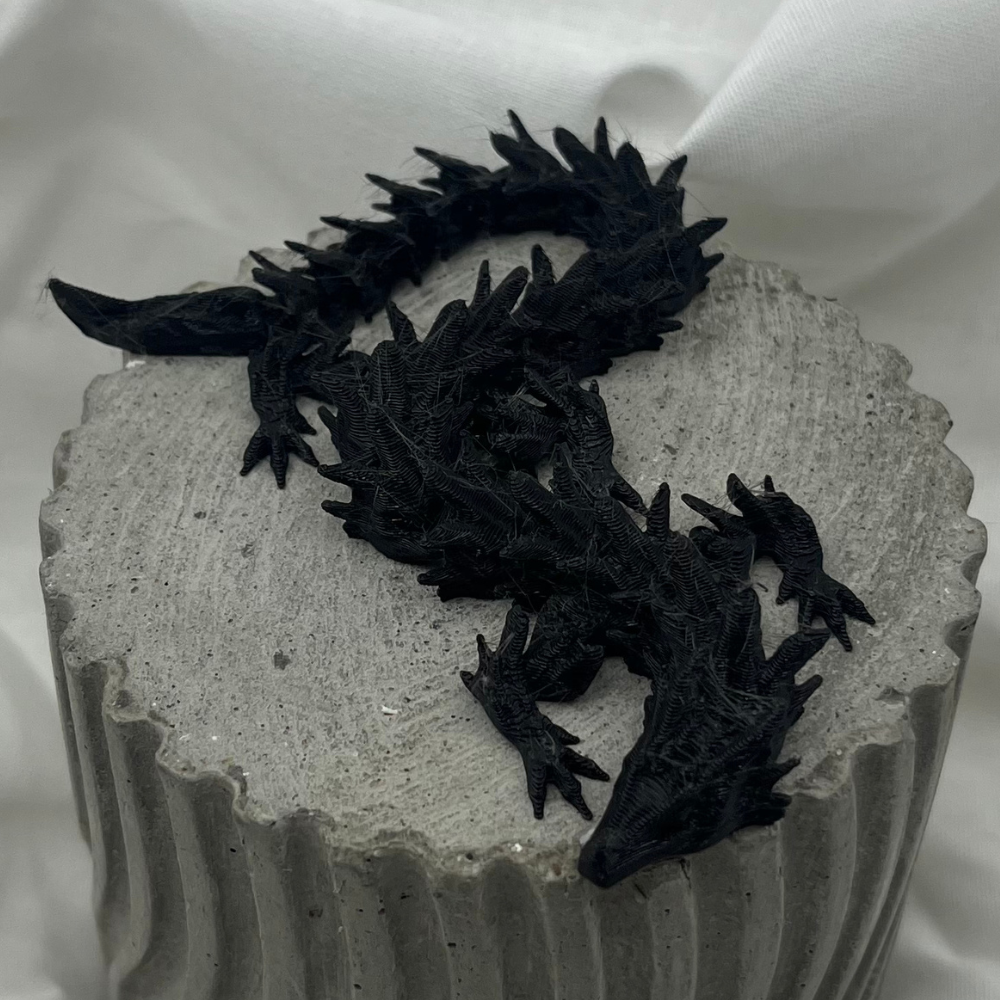 🐲 Articulated Spiked Dragon | Fidget Toy & Unique Desk Showpiece