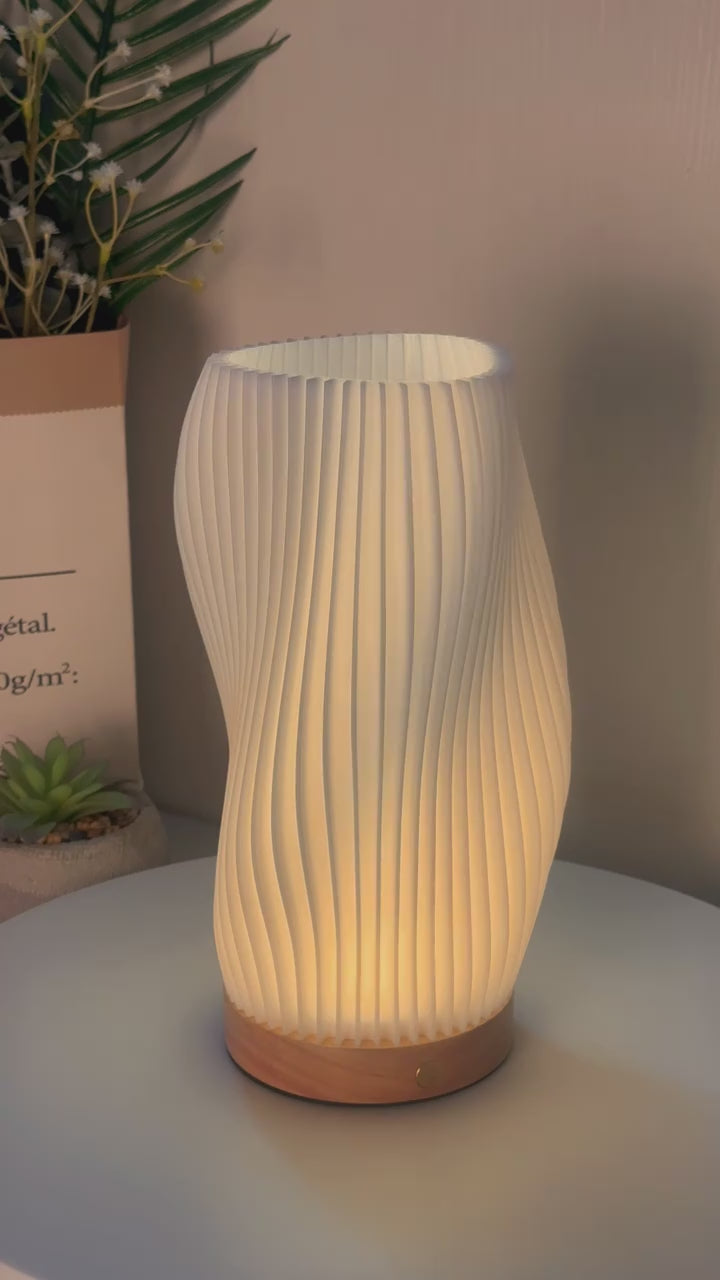 Modern Spiral Ambient Table Lamp